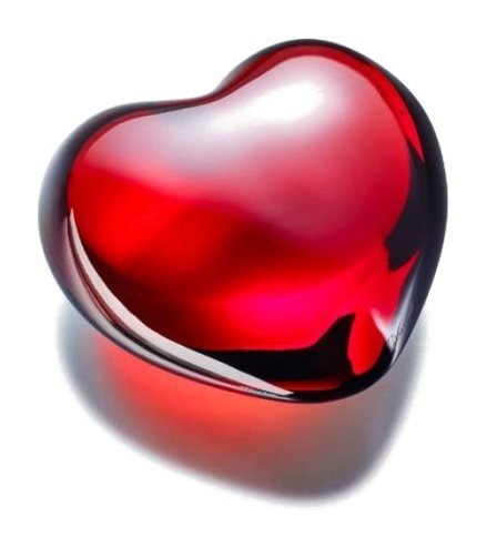 Baccarat - Coeur Amour - Red