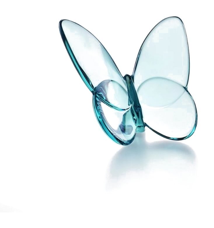 Baccarat - Papillon - Turquoise