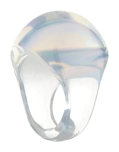 Lalique Jewelry - Cabochon Ring Opal Crystal