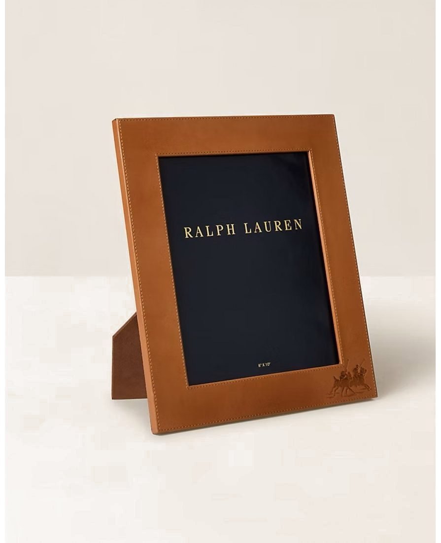 Ralph Lauren - Garrett Frame Saddle Leather 8*10