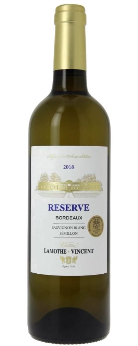 6 Btls. Chateau Lamothe Vincent Bordeaux AOC Sauvignon Blanc Reserve 75cl - Bordeaux