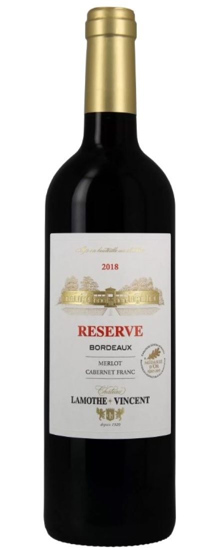 6 Btls. Chateau Lamothe Vincent Bordeaux Merlot Cabernet Frank 75 cl - Bordeaux