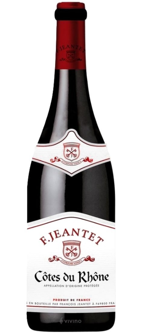 6 Btls. Cotes du Rhone AOP Francois Jeantet 75 cl - Rhone Valley