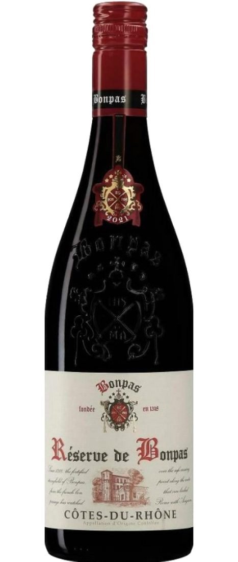 6 Btls. Cotes du Rhone Reserve de Bonpas AOC 75 cl - Rhone Valley
