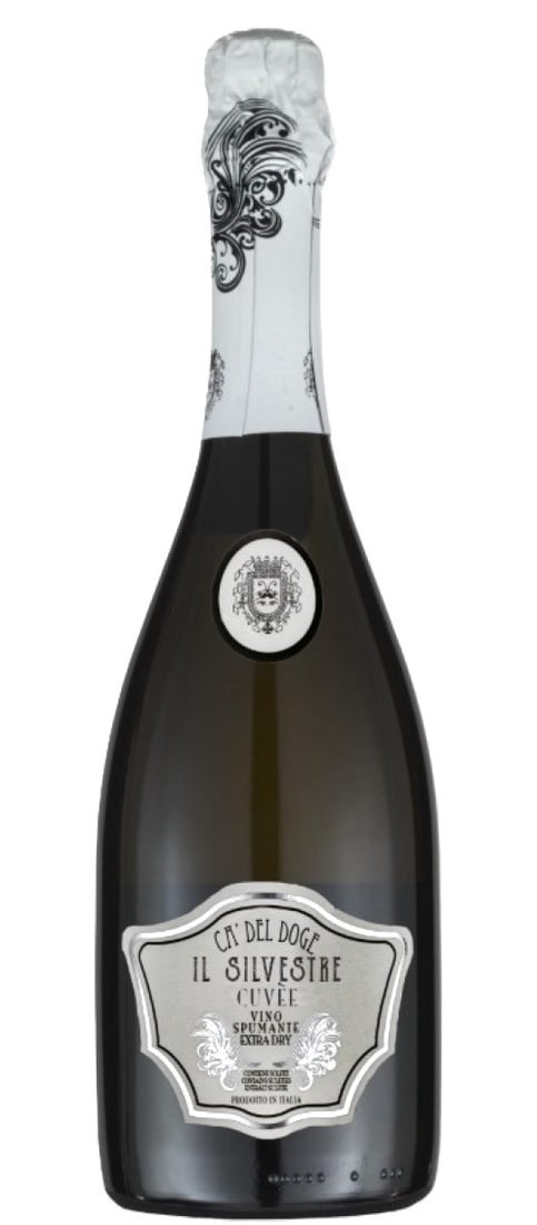 6 btls. Il Silvestre Cuvee Bianco Spumante Extra Dry 75cl - Ca del Doge