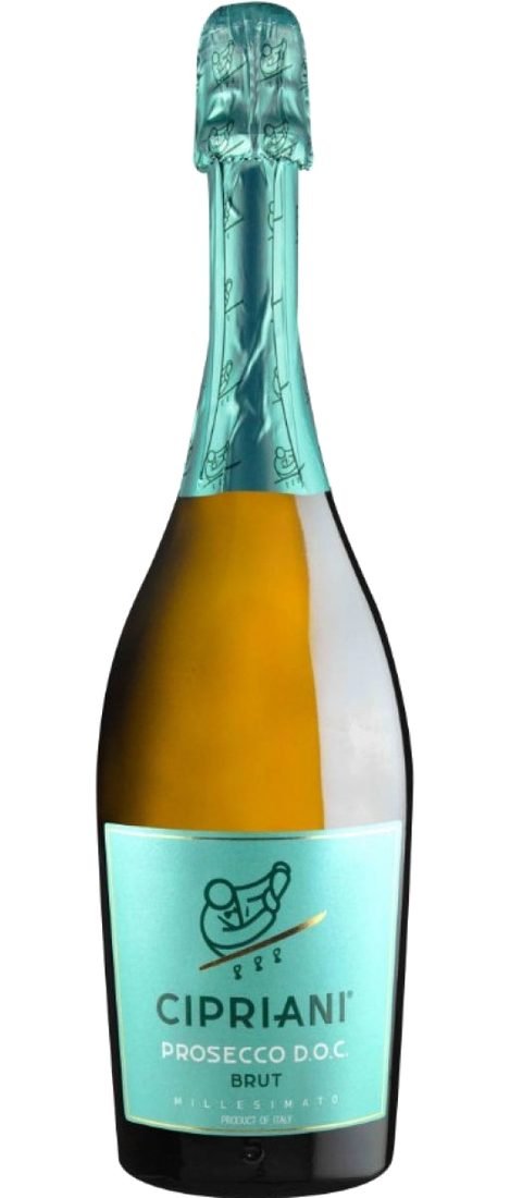 6 btls Prosecco DOC Spumante Extra Dry Cipriani 75 cl - Veneto