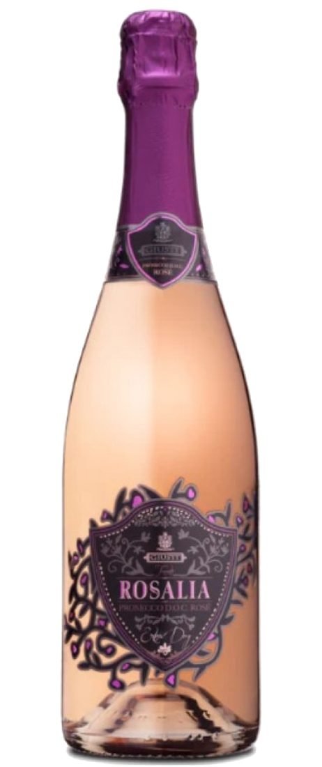 6 btls Prosecco DOC Spumantr Rose Extra Dry Mile Rosalia Giusti 75 cl - Veneto