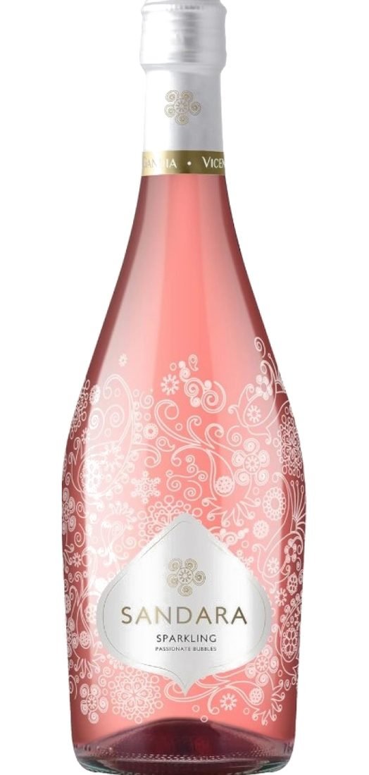 6 btls Rose Sparkling Wine Sandara 75 cl - Valencia