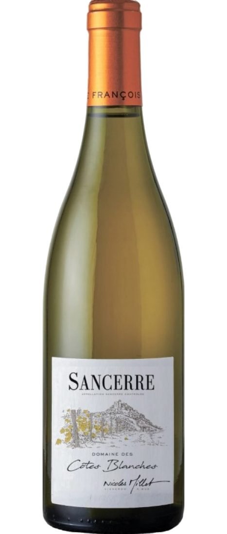 6 btls Sancerre AOC Domaine de Cotes Blanches Francois Millet 75 cl - Loire Valley