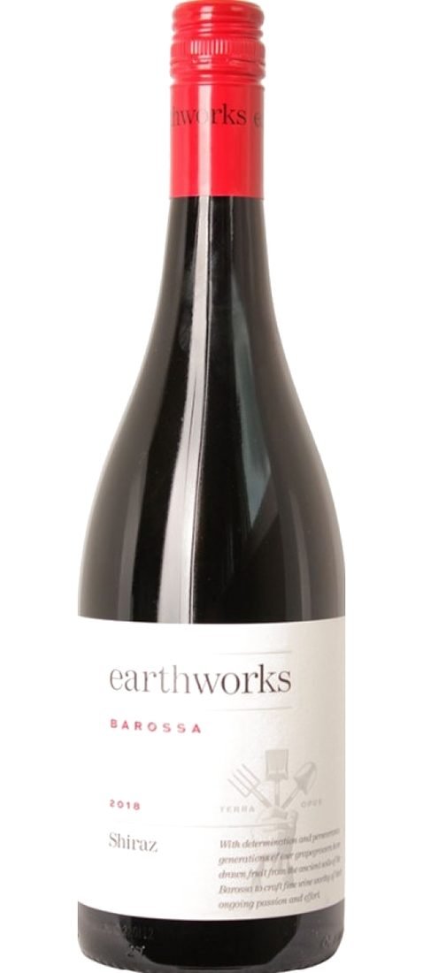 6 btls Shiraz Earthworks 75 cl - Barossa Valley