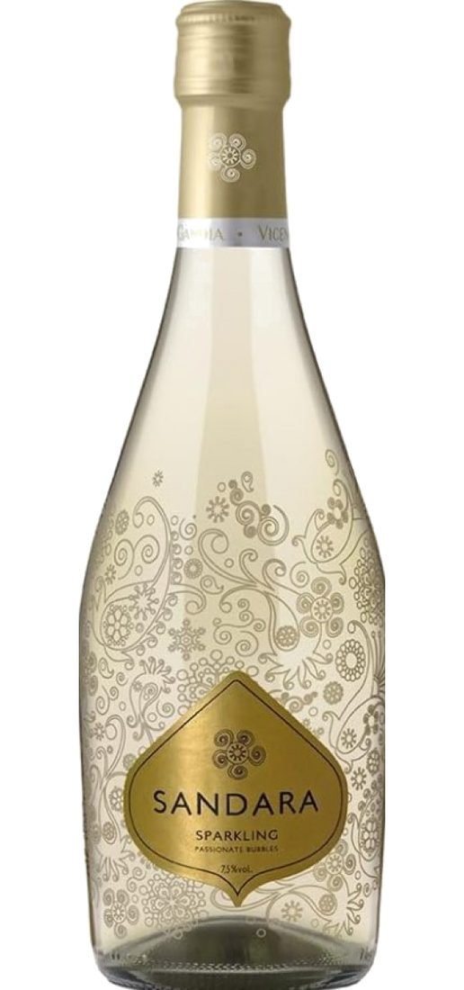 6 btls White Sparkling Wine Aromatic Sandara 75 cl - Valencia