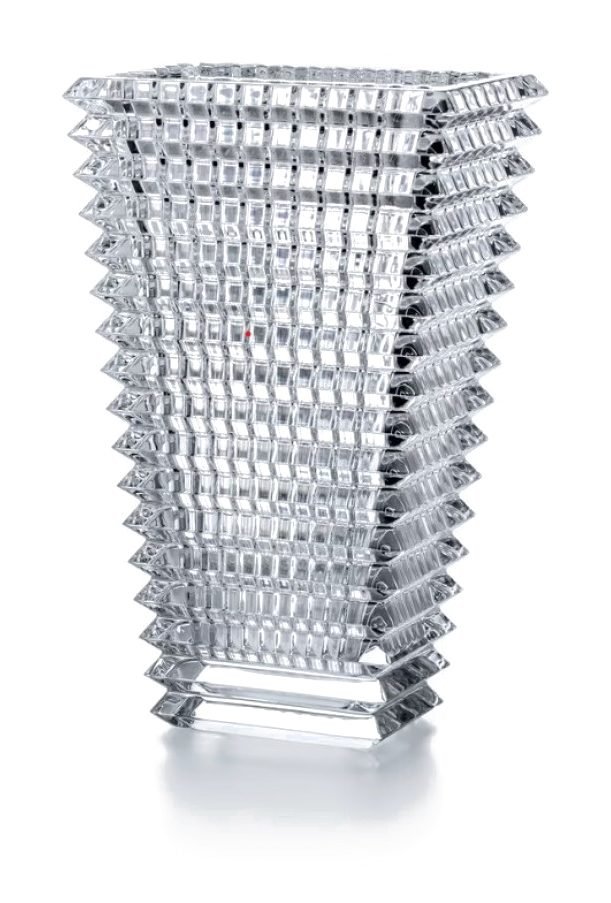 Baccarat - Eye Rectangular Vase 300 - Clear