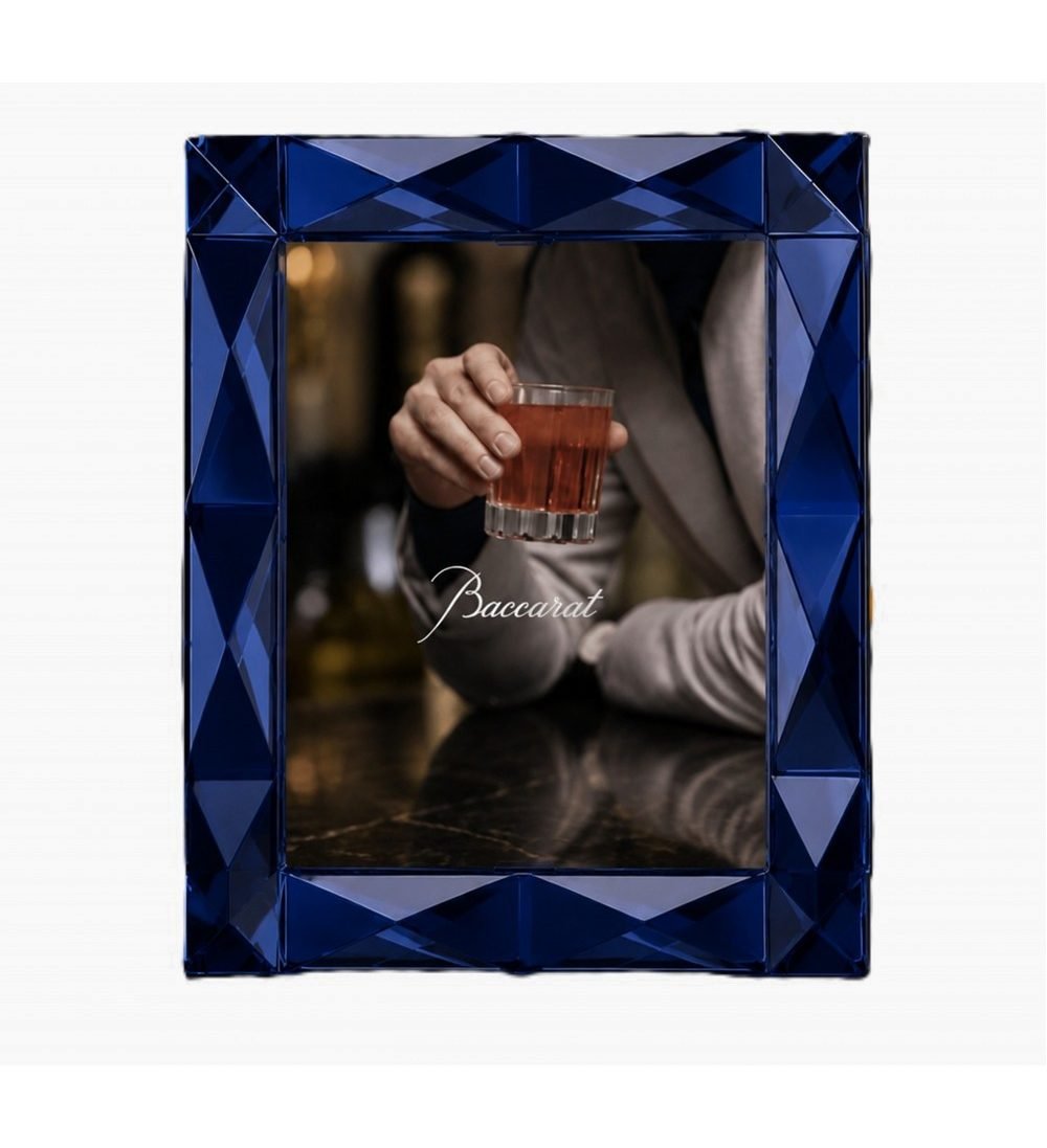 Baccarat - Luxor Vertical Photo Frame - Midnight