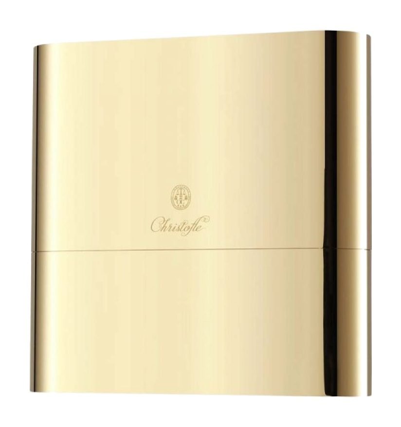 Christofle - Concorde Variation Storage Box Gold
