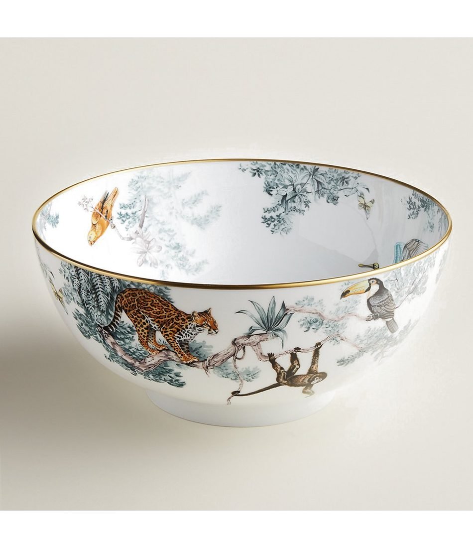 Hermes - Carnets d'Equateur Salad Bowl - Large