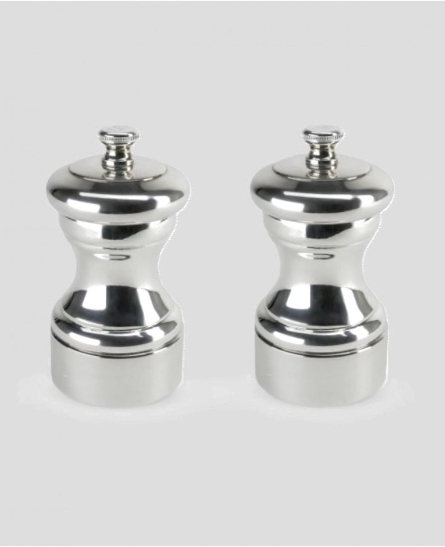 Peugeot - Mignonnette Salt & Pepper Mill 10cm Set of 2 Silver Plated